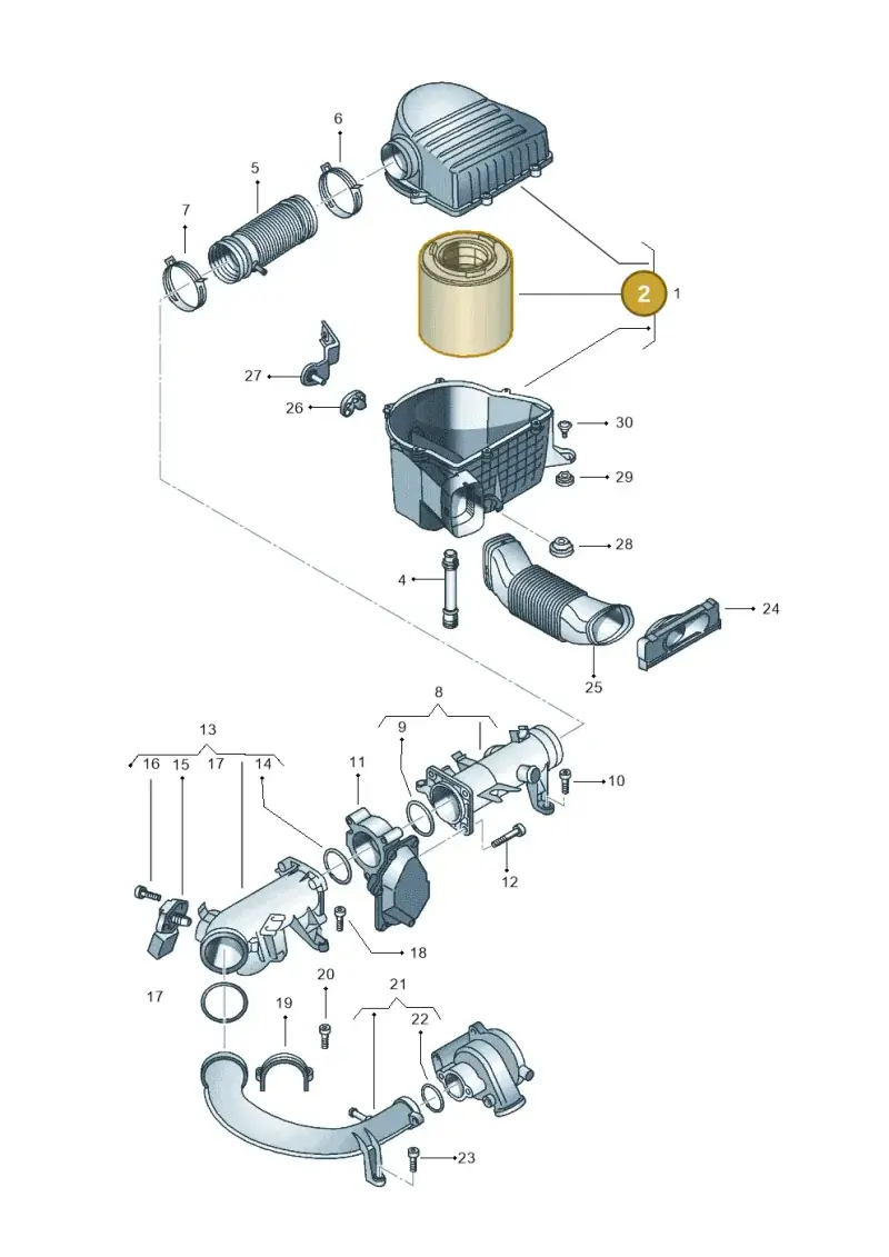6R0129620A — SEAT Ibiza Reference (2011-2012) diagram 639129150, position 2