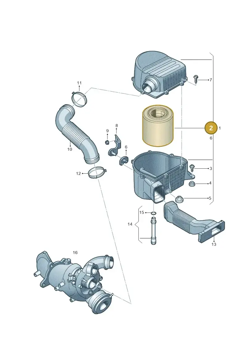 6R0129620A — SEAT Toledo Reference (2012-2015) diagram 672129150, position 2