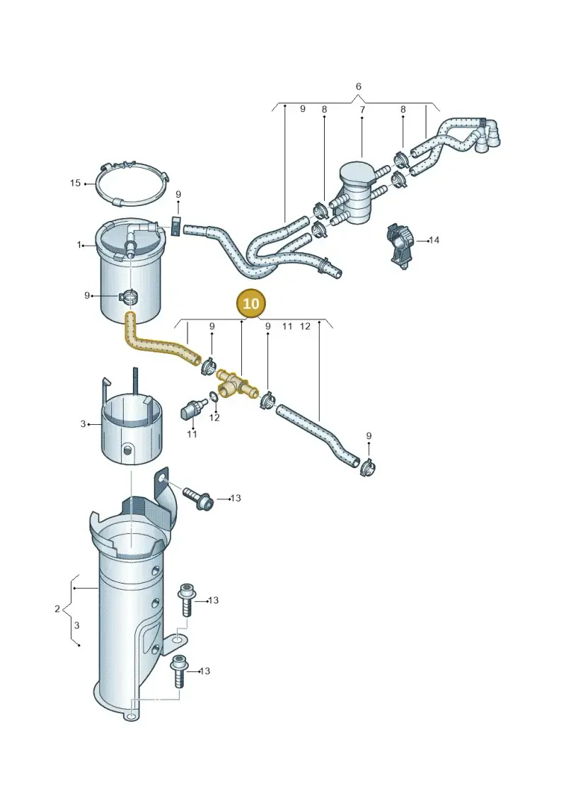 6R0130307C — SEAT Toledo Reference (2012-2015) diagram 672127200, position 10