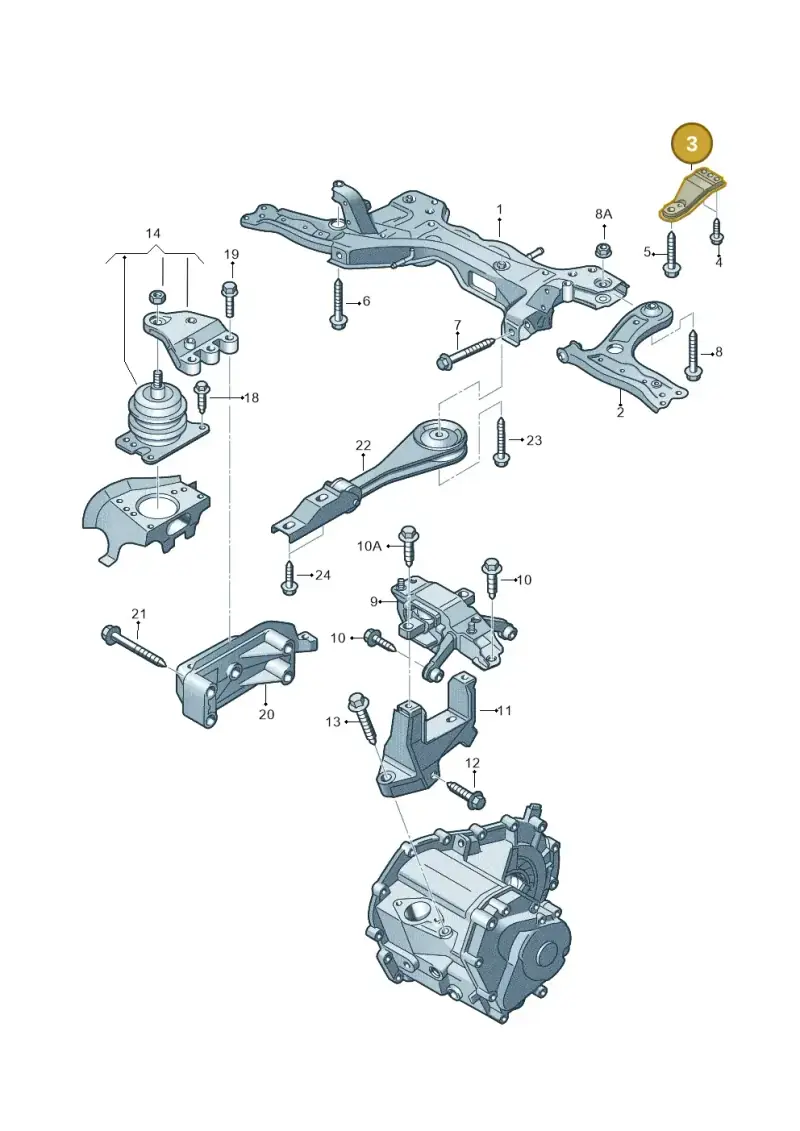 6R0199517 — SEAT Toledo Reference (2012-2015) diagram 657199250, position 3