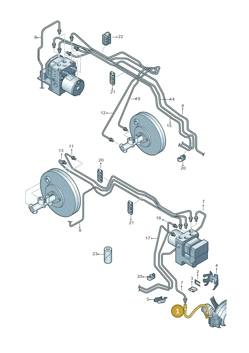 6R0611701J — SEAT Toledo Reference (2015-2019) diagram 672611200, position 1