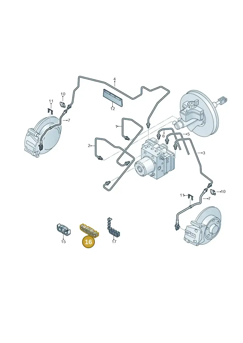 6R0611797C — SEAT Ibiza Stylance (2015-) diagram 773611200, position 16