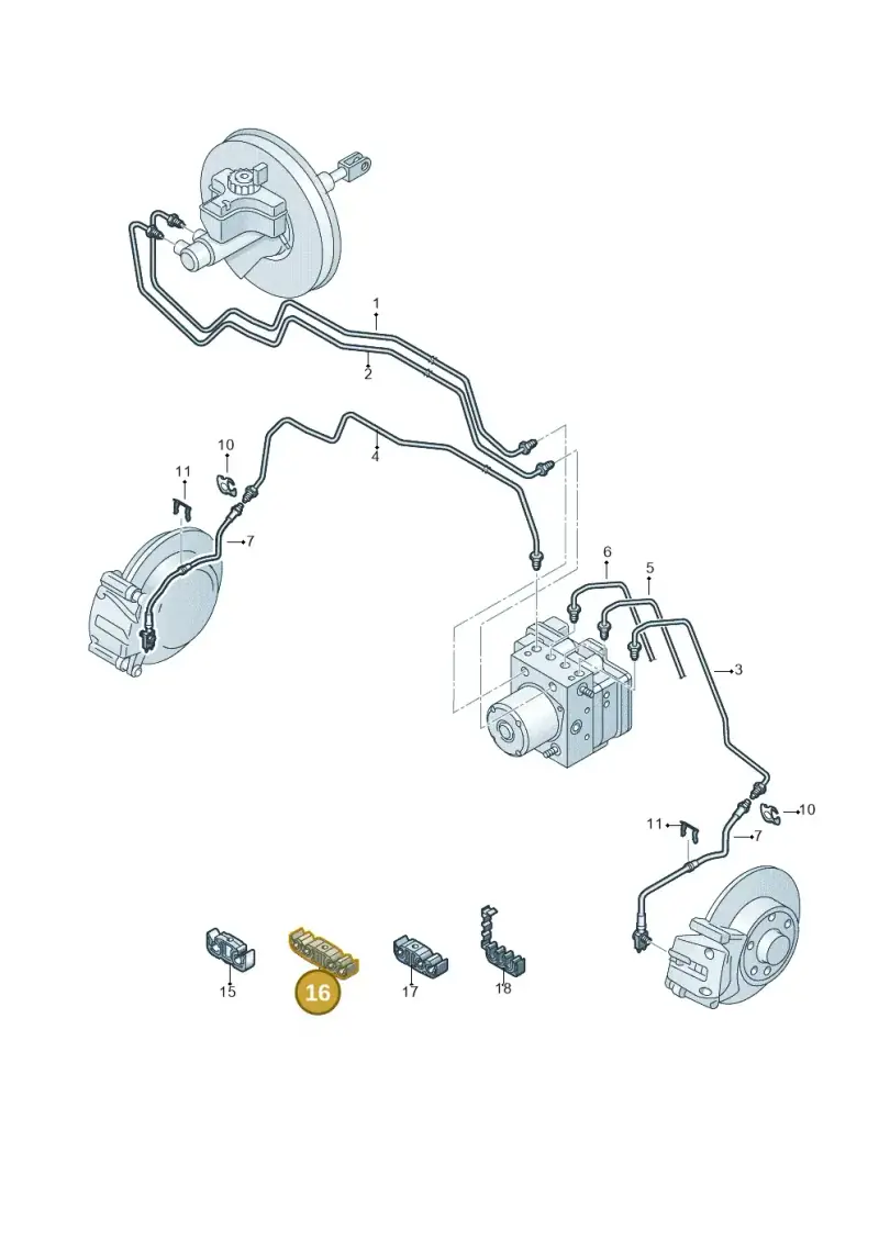 6R0611797C — SEAT Ibiza Stylance (2015-) diagram 773611250, position 16