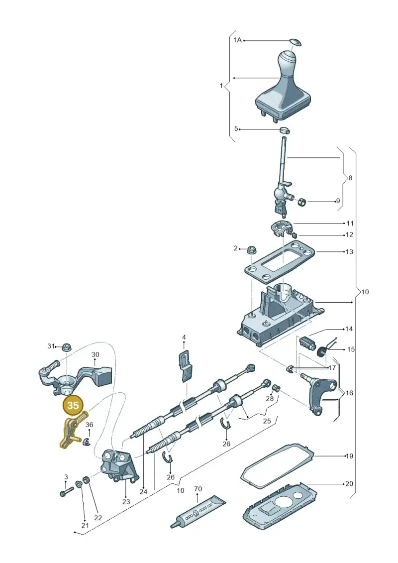 6R0711202A — SEAT Toledo Reference (2015-2019) diagram 723711300, position 35