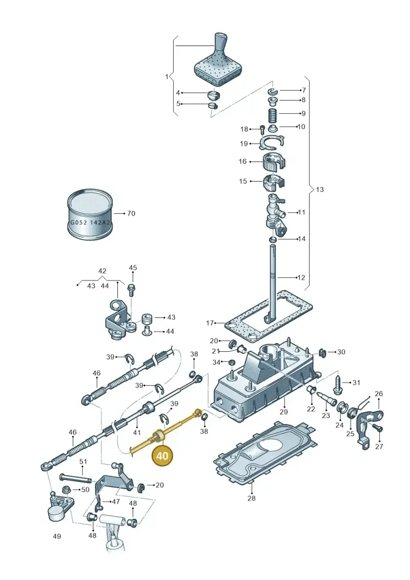 6R0711266B — SEAT CORDOBA                06> (2005-) diagram 253711300, position 40