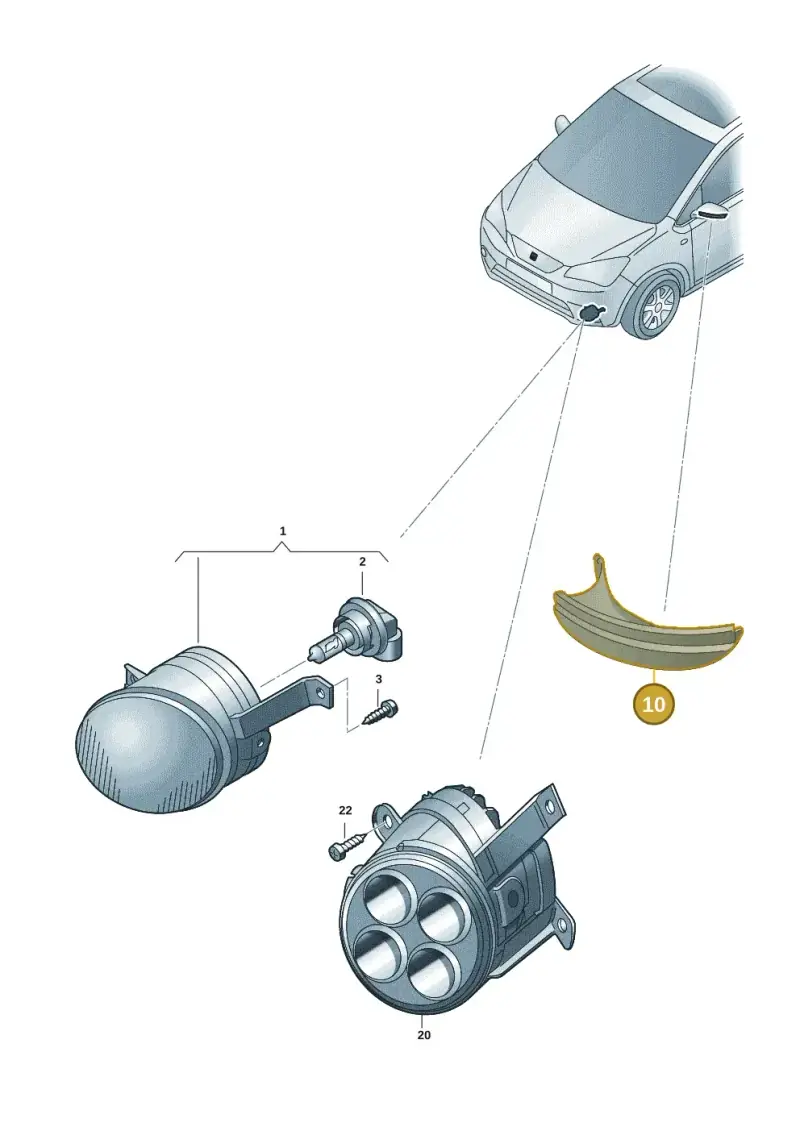 6R0949101F — SEAT Mii electric (2020-2021) diagram 12s941040, position 10