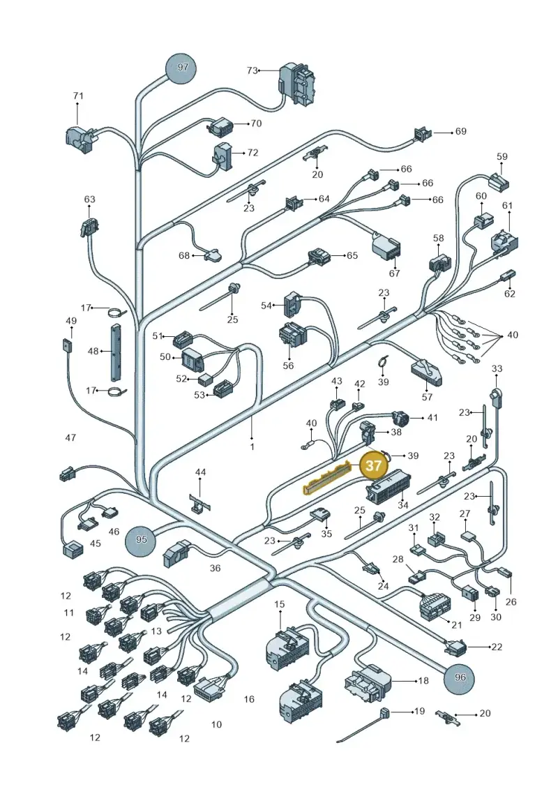 6R0971615L — SEAT Ibiza Reference (2012-2012) diagram 639971820, position 37