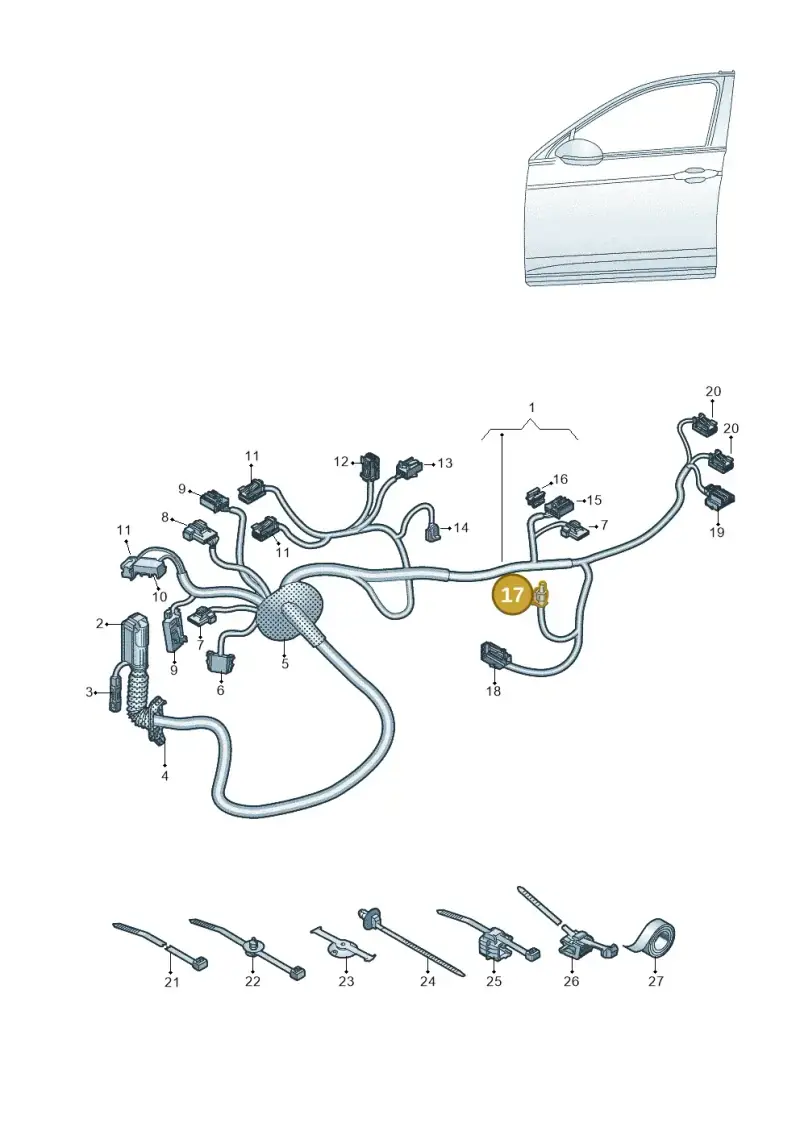 6R0973323 — SEAT Tavascan Cupra (2023-) diagram 20h972033, position 17