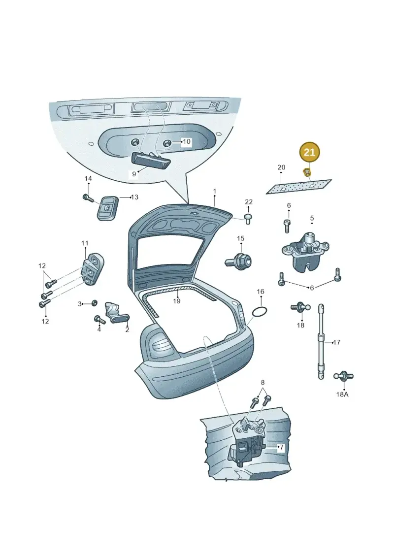 6U0868563A — Skoda Octavia ambiente (2008-2013) diagram 419827200, position 21