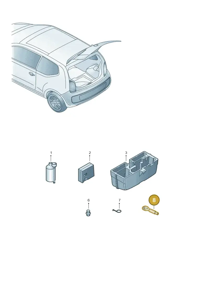 6V0805615 — SEAT Mii electric (2020-2021) diagram 583012000, position 8