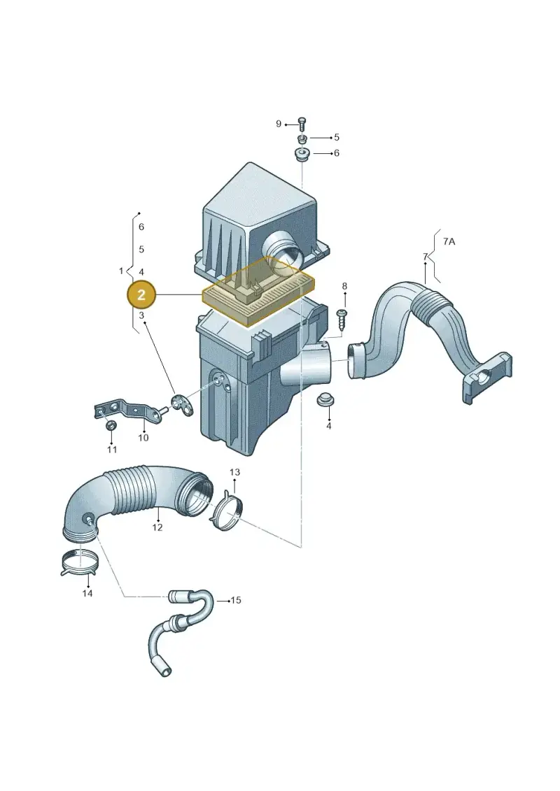 6Y0129620 — SEAT IBIZA                  06> (2005-) diagram 225129220, position 2
