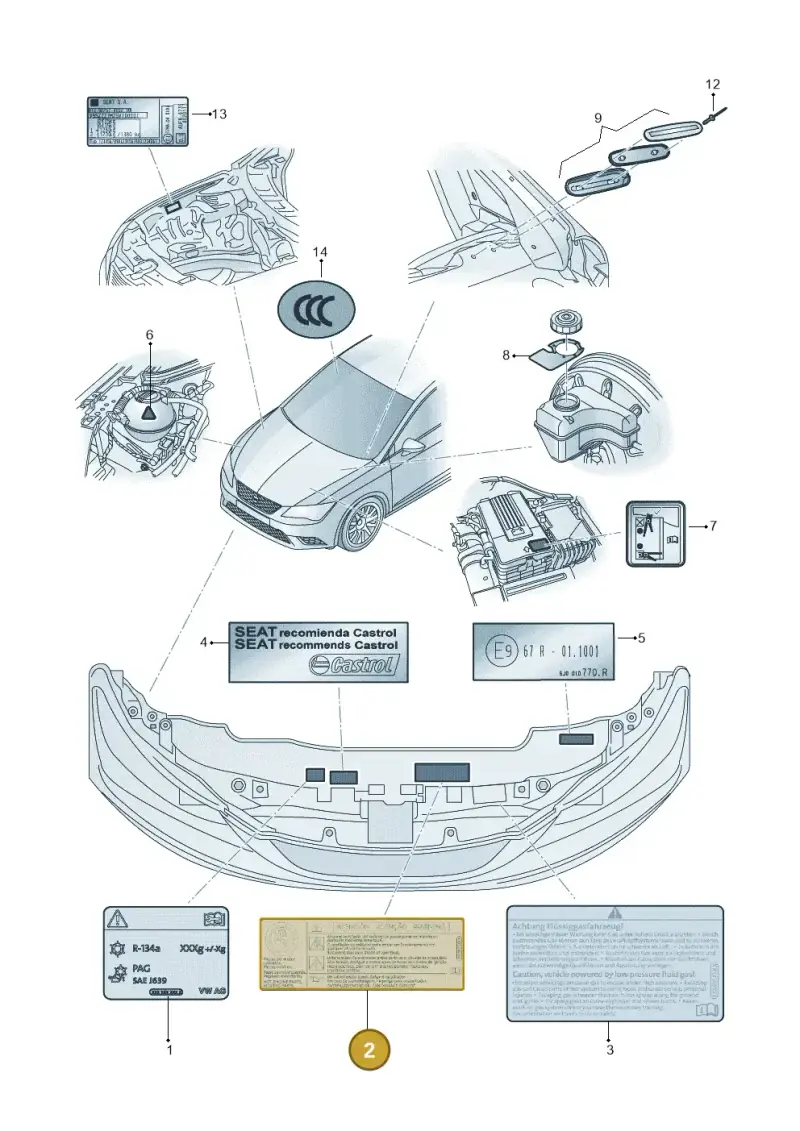 701010002D — SEAT Leon ST Stylance (2016-2020) diagram 754010000, position 2