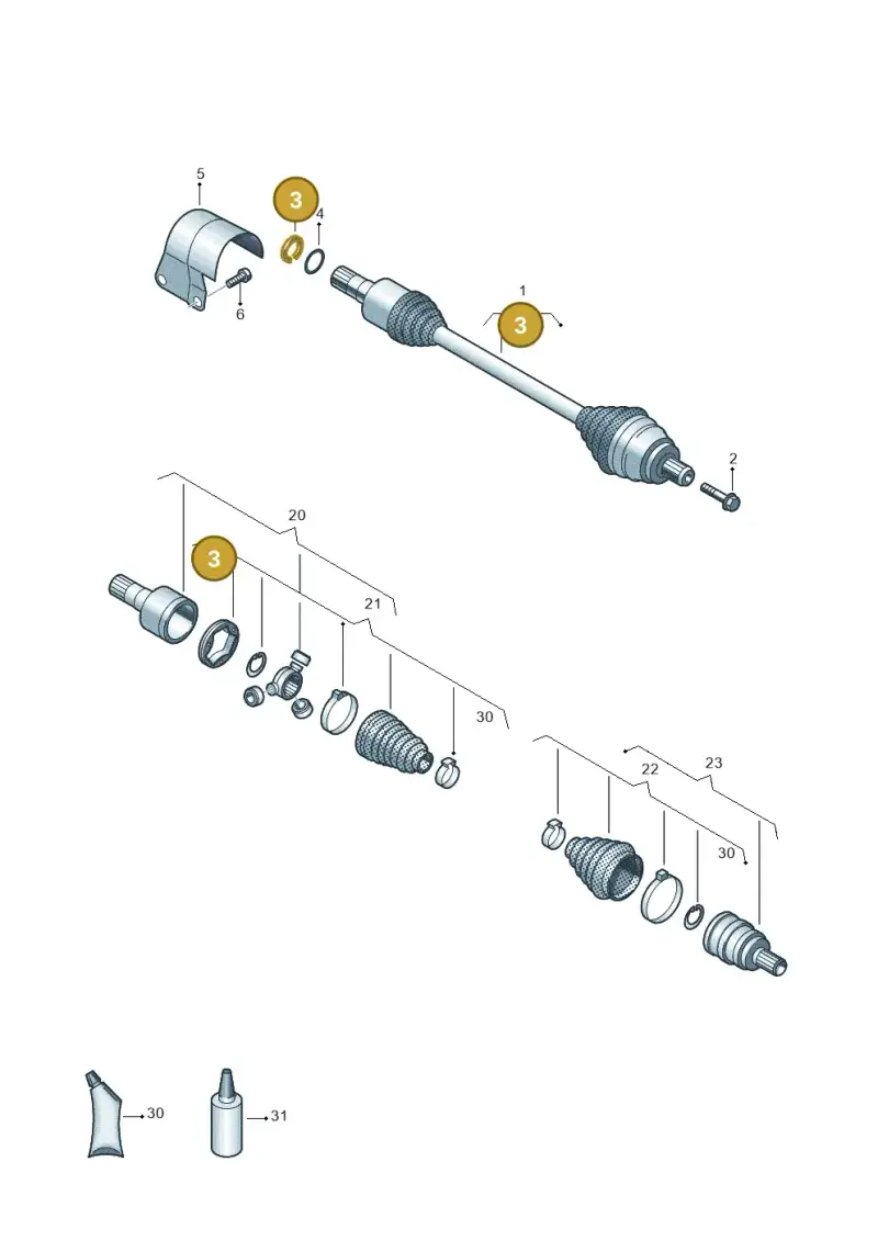 7E0407297 — SEAT Leon style (2019-) diagram 884407600, position 3