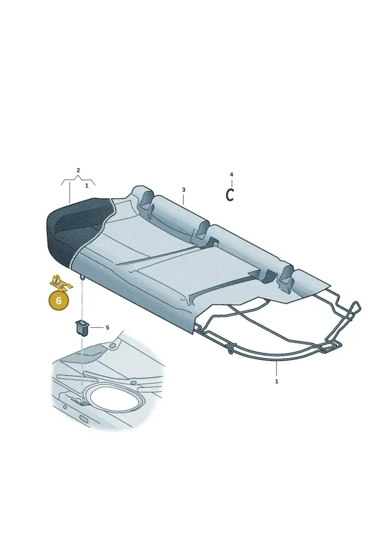 7H0881621 — SEAT Formentor TSI CUPRA (2020-) diagram 5fn885020, position 6