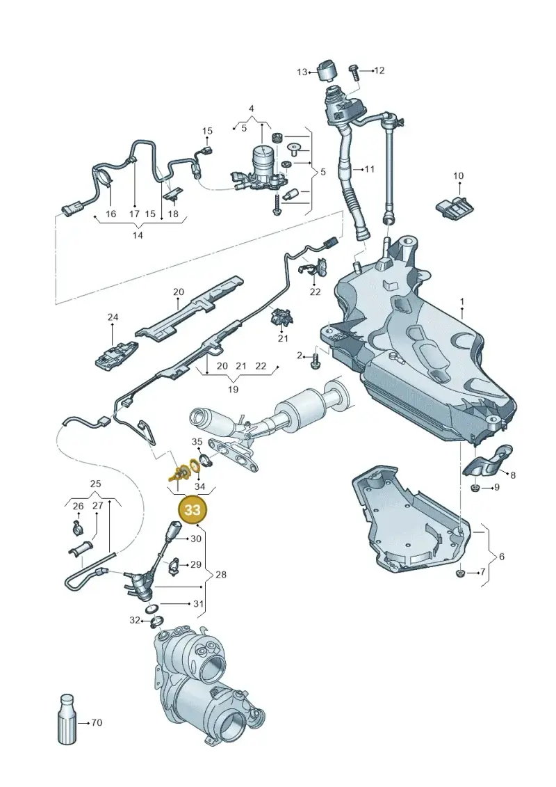 7LA131113A — SEAT Leon style (2019-) diagram 5h0253102, position 33