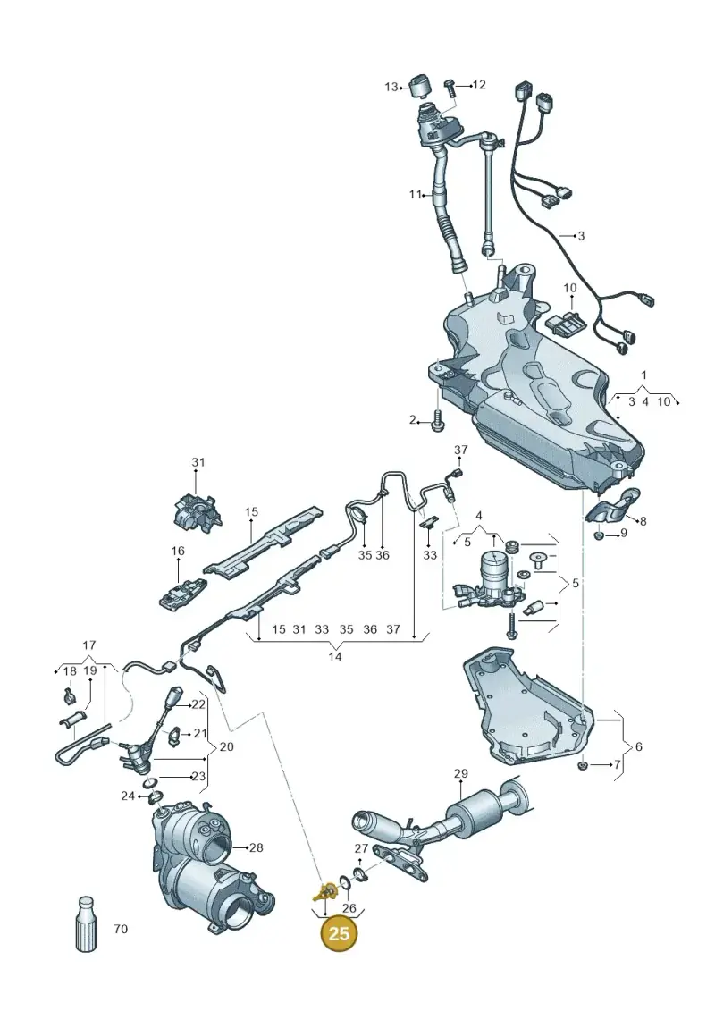 7LA131113A — SEAT Ateca Style (2016-) diagram 834201120, position 25