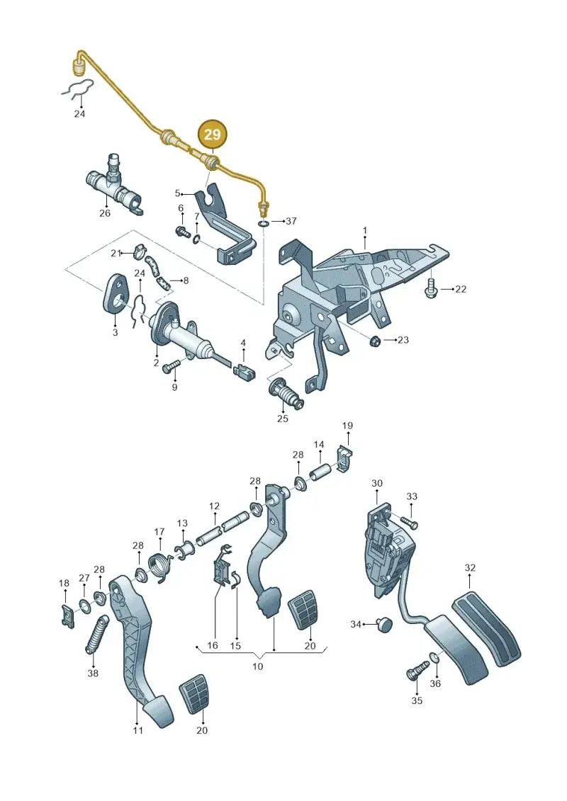 7M3721477N — SEAT Alhambra (2006-2010) diagram 244721250, position 29