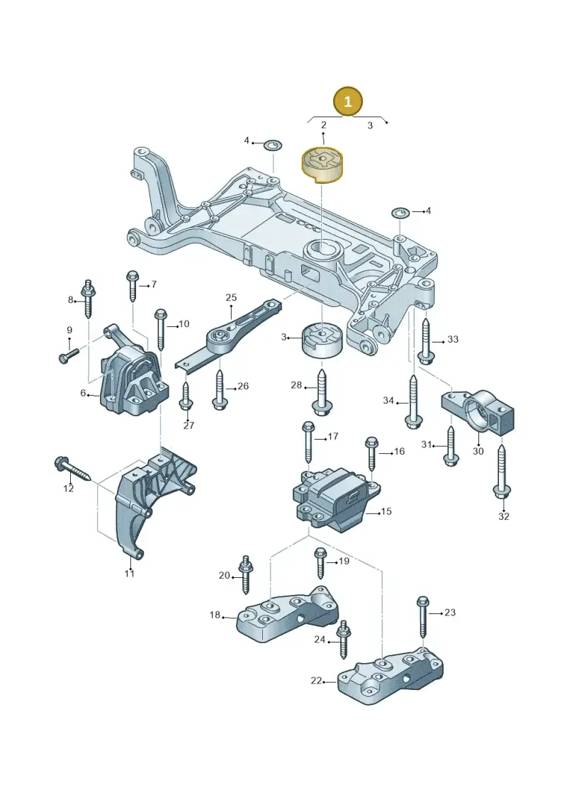 7N0199313B — SEAT Alhambra Stylance (2015-2022) diagram 689199250, position 1