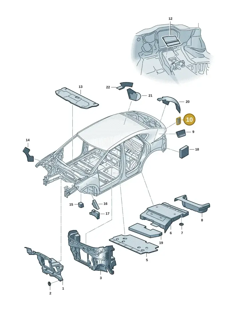 7N0864733A — SEAT Tavascan Cupra (2023-) diagram 20h863020, position 10