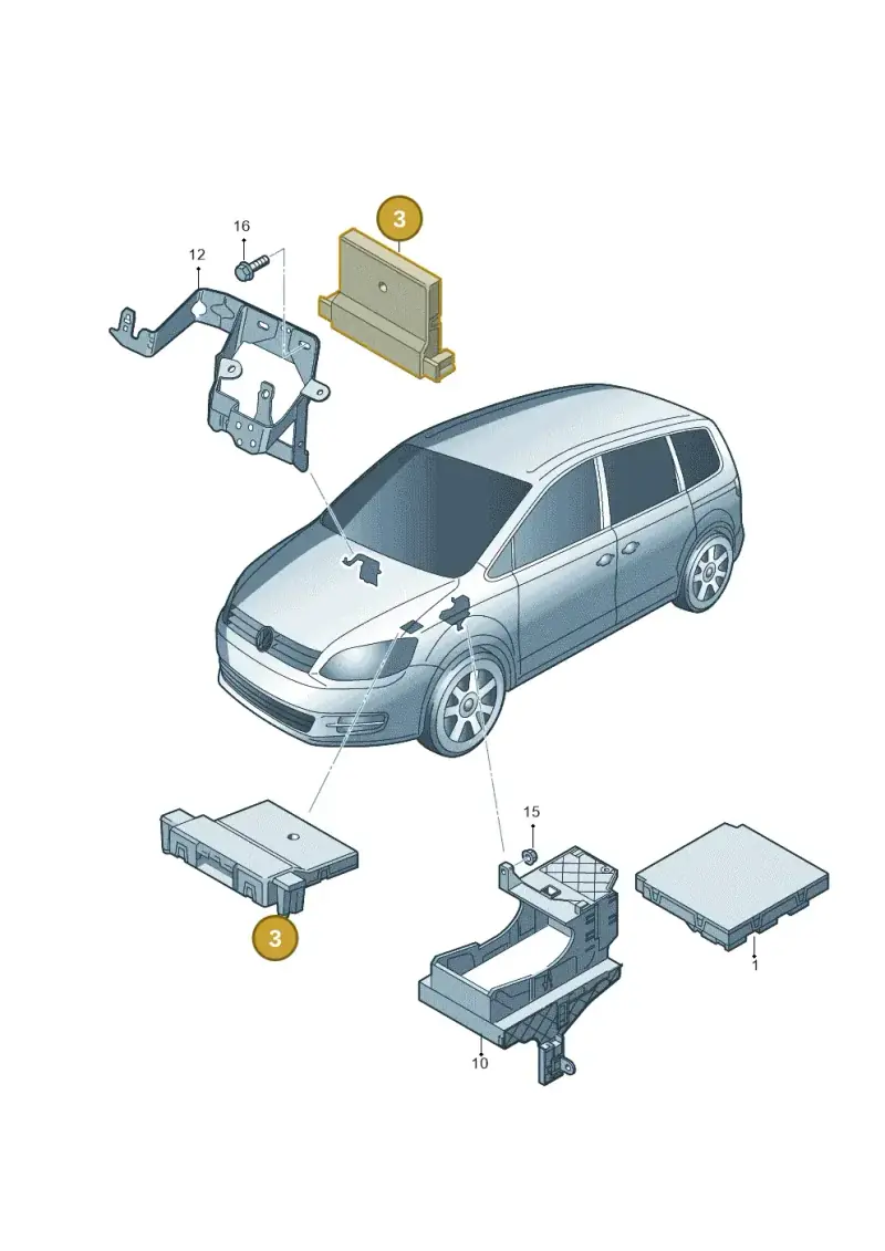 7N0907530AP — SEAT Alhambra Stylance (2010-2013) diagram 689937500, position 3