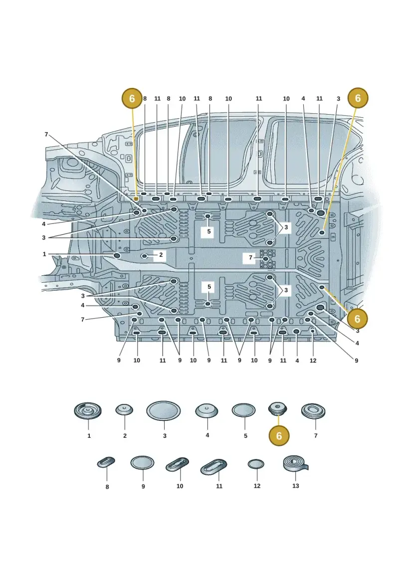 7P0899073 — SEAT Tavascan Cupra (2023-) diagram 20h803037, position 6