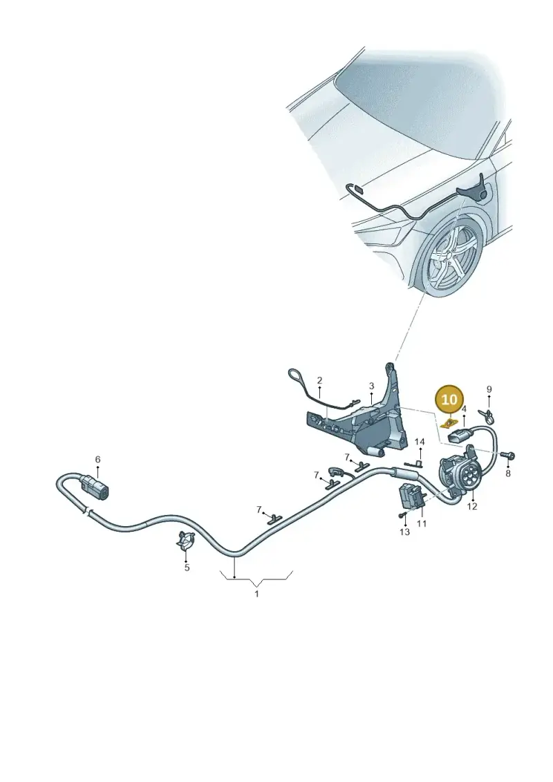 7P0971830 — SEAT Formentor TSI CUPRA (2020-) diagram 5fn970002, position 10