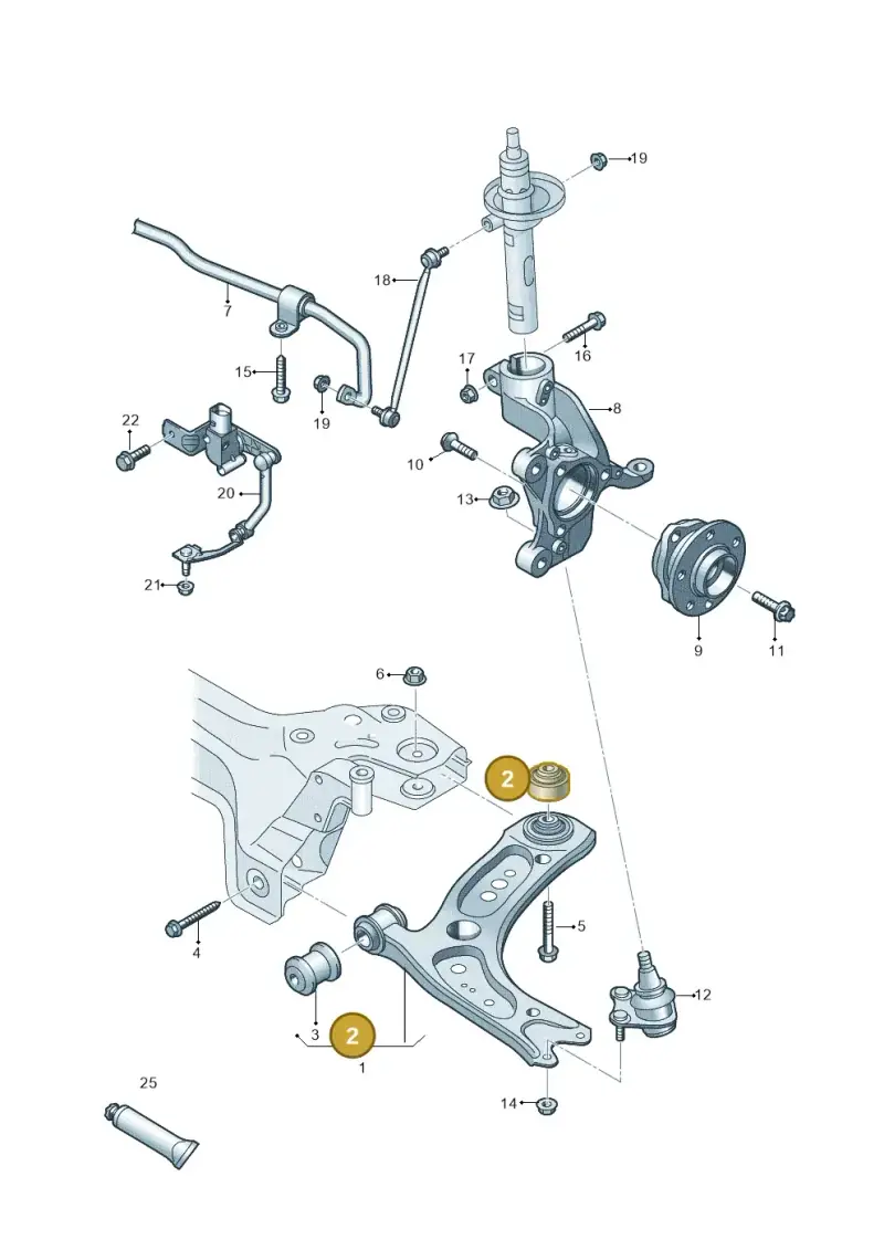 81A407183 — SEAT Formentor TSI CUPRA (2020-) diagram 827407000, position 2