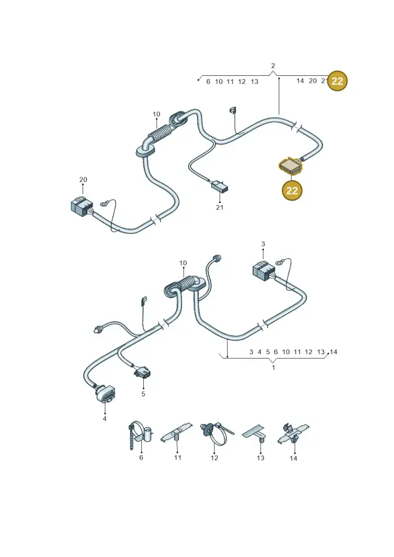 893971634 — SEAT Altea XL Reference (2013-2013) diagram 418972820, position 22