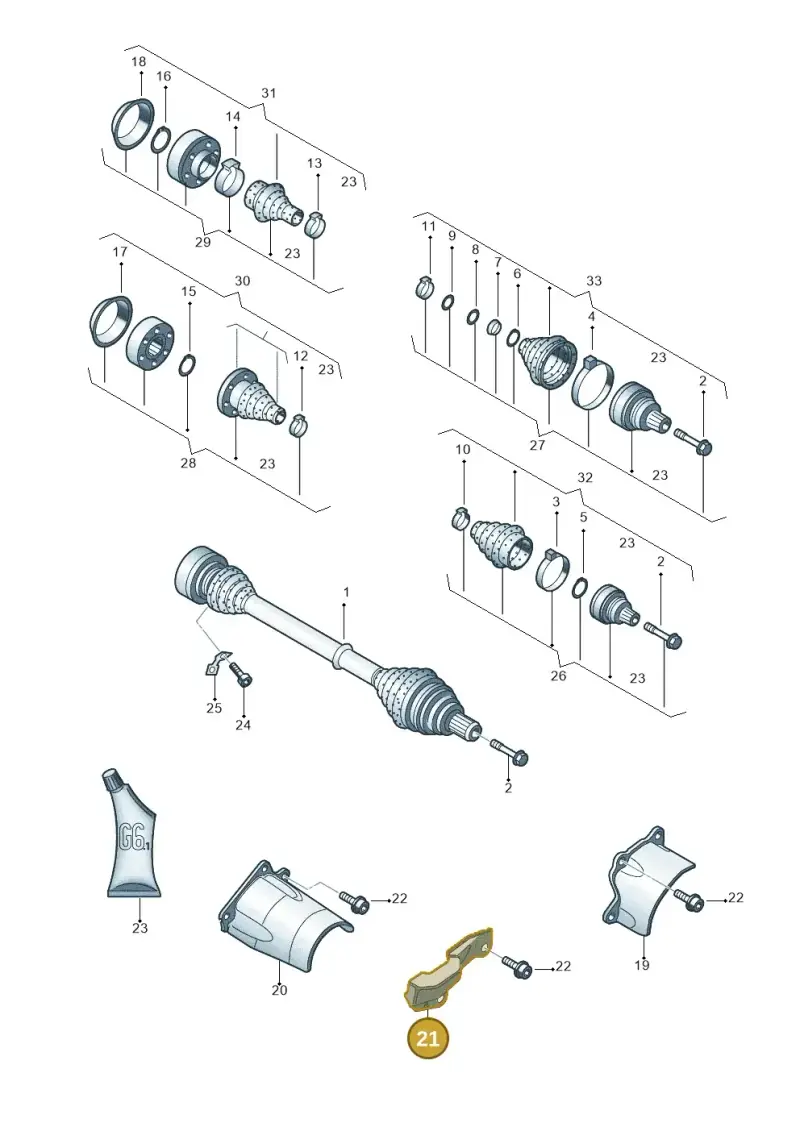 8D0311711 — SEAT Exeo ST Reference (2008-2011) diagram 249407200, position 21