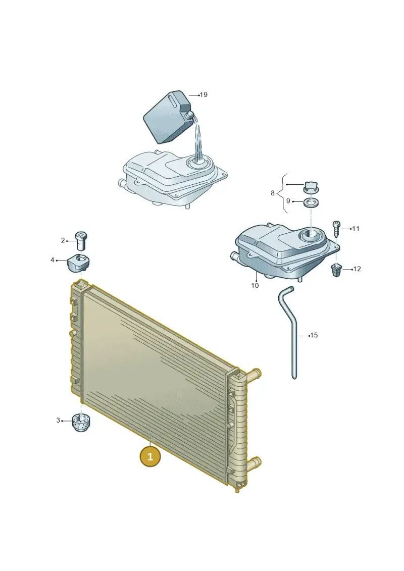 8E0121251A — SEAT Exeo ST Reference (2008-2011) diagram 195121700, position 1