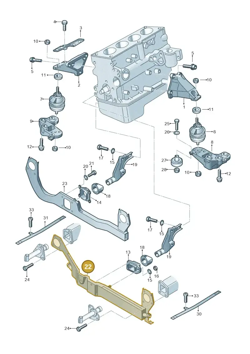 8E0199521EB — SEAT Exeo ST Reference (2008-2011) diagram 454199000, position 22
