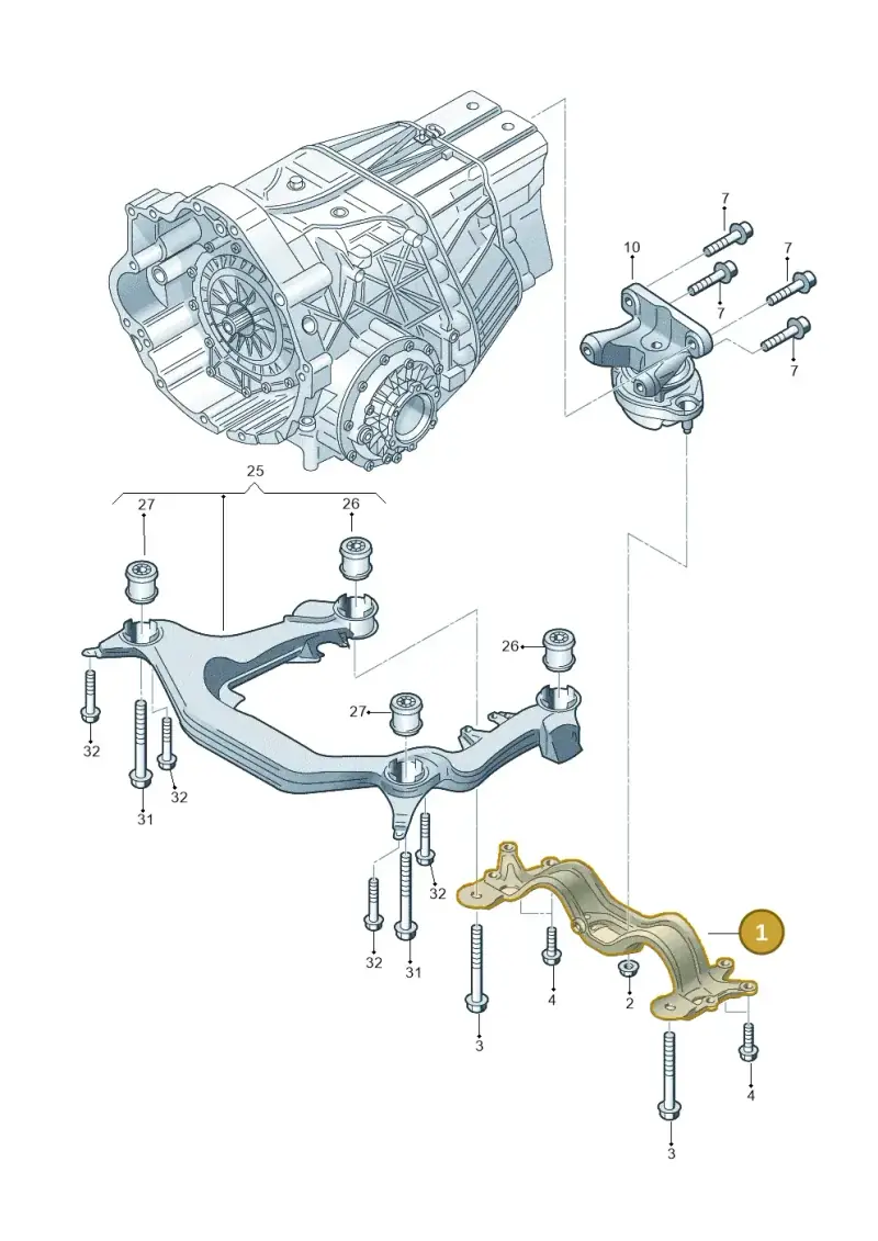 8E0399263BH — SEAT Exeo ST Reference (2008-2011) diagram 454399700, position 1