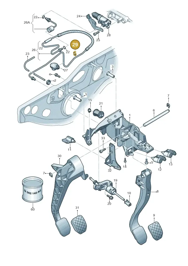 8E0721350 — SEAT Exeo ST Reference (2008-2011) diagram 454721250, position 29