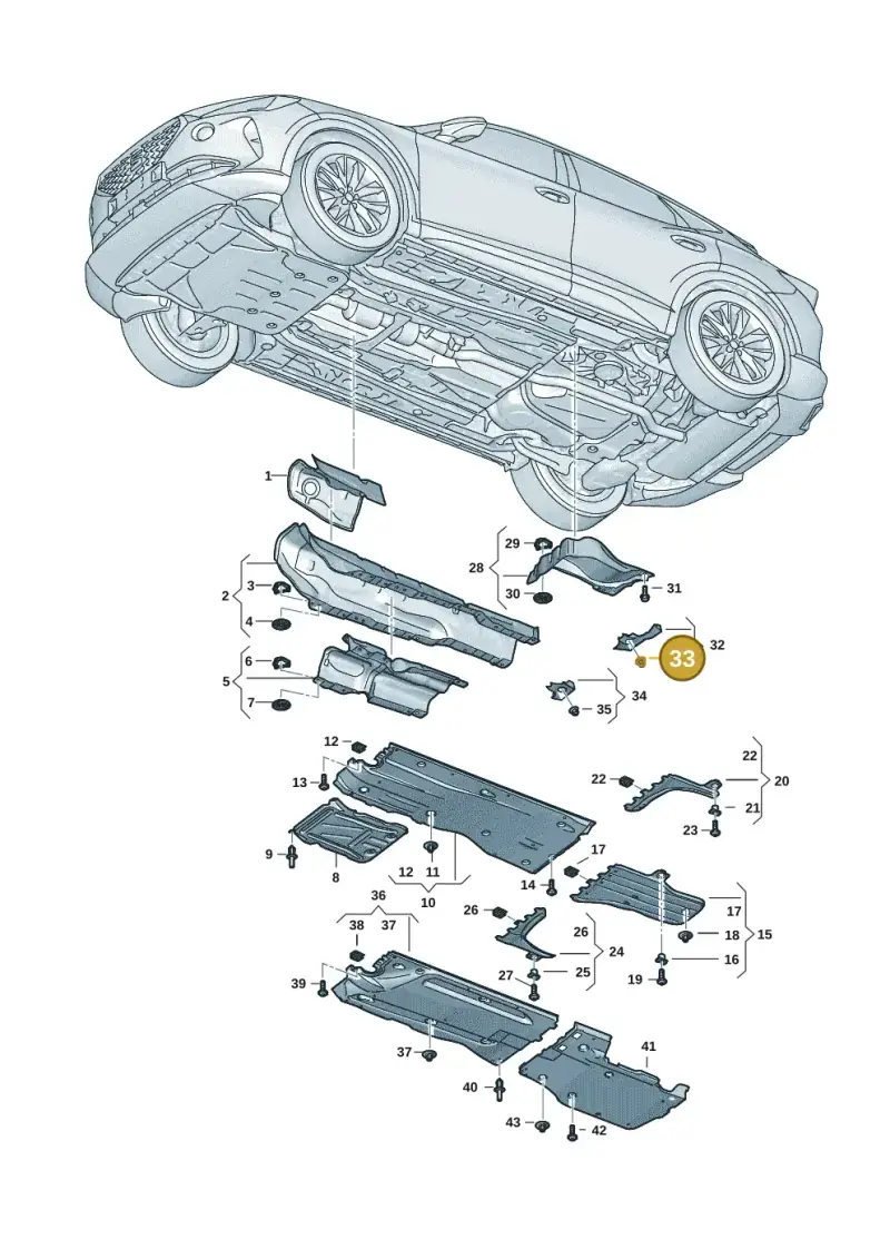 8E0825265D — SEAT Formentor TSI CUPRA (2020-) diagram 5ff825010, position 33