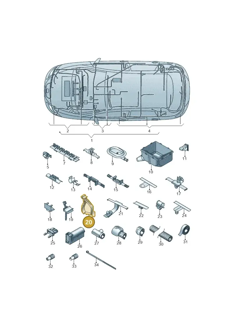 8E0971818A — SEAT Altea XL Reference (2013-2013) diagram 418971810, position 20
