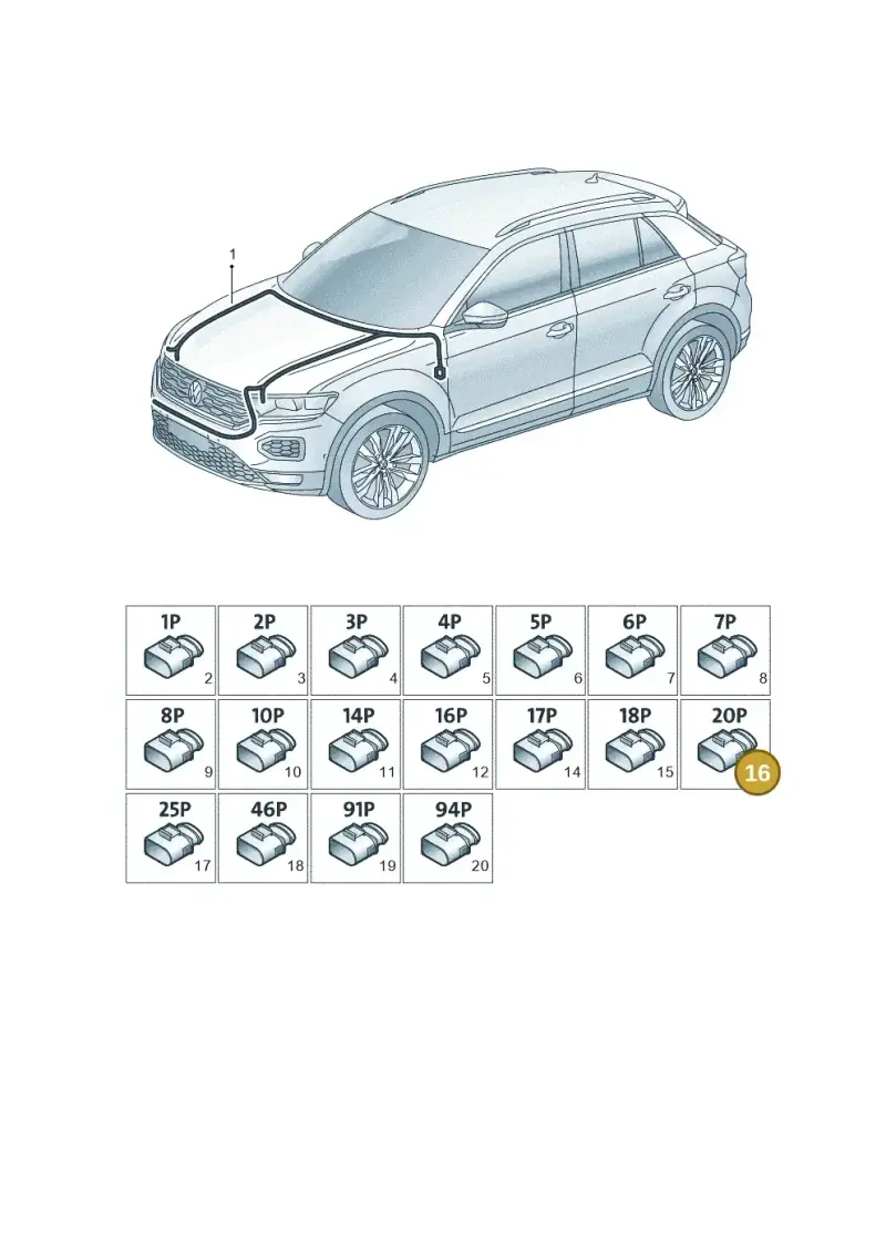 8E0971921 — SEAT Tarraco FR (2018-2024) diagram 813971800, position 16