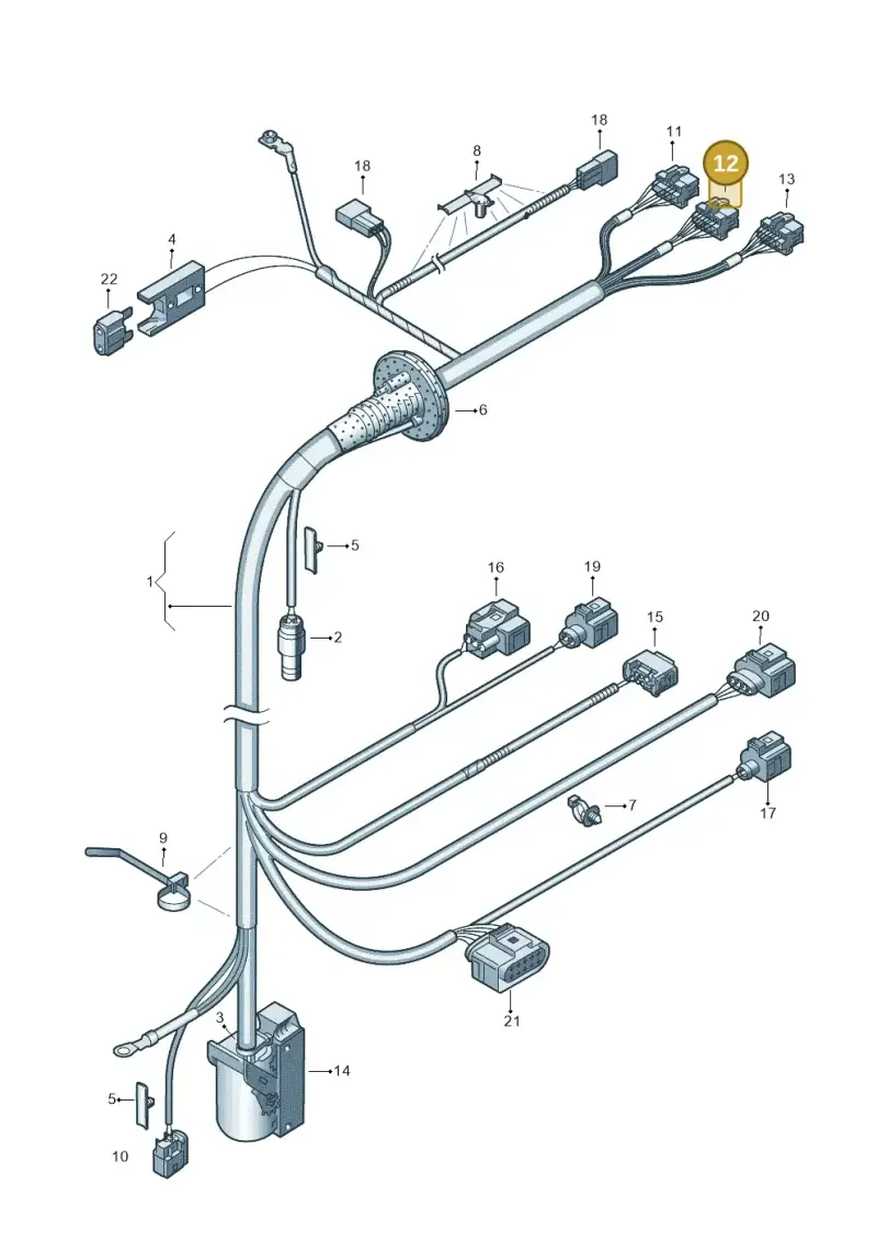 8E0972483A — SEAT Exeo ST Reference (2008-2011) diagram 249971000, position 12