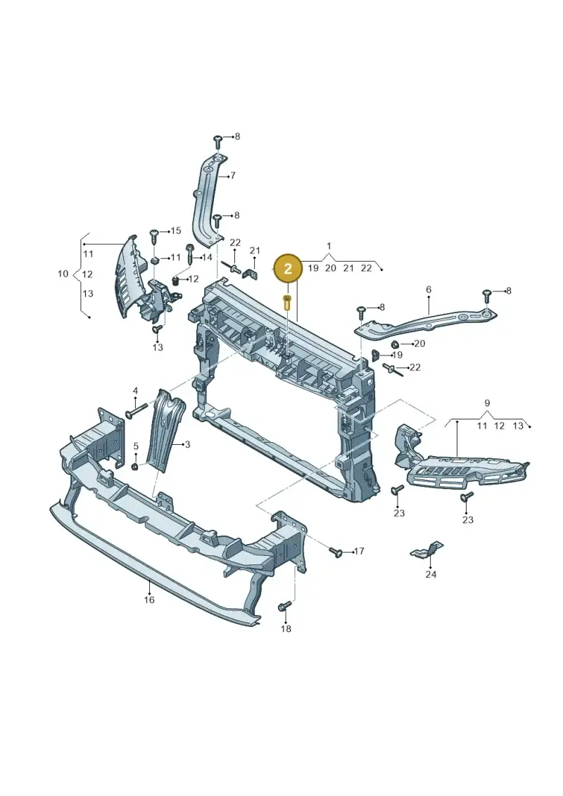8H0806221 — SEAT Tarraco FR (2018-2024) diagram 591805000, position 2