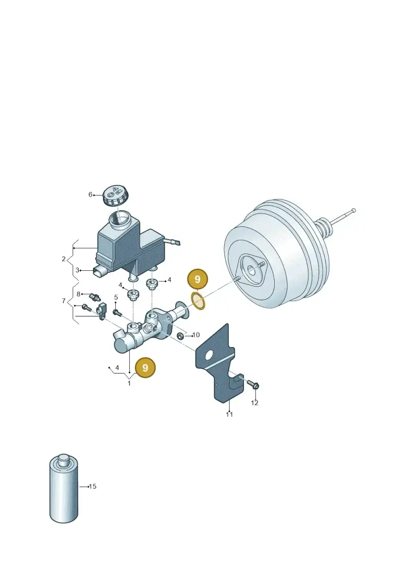 8K0611243B — SEAT Leon style (2019-) diagram 813611200, position 9