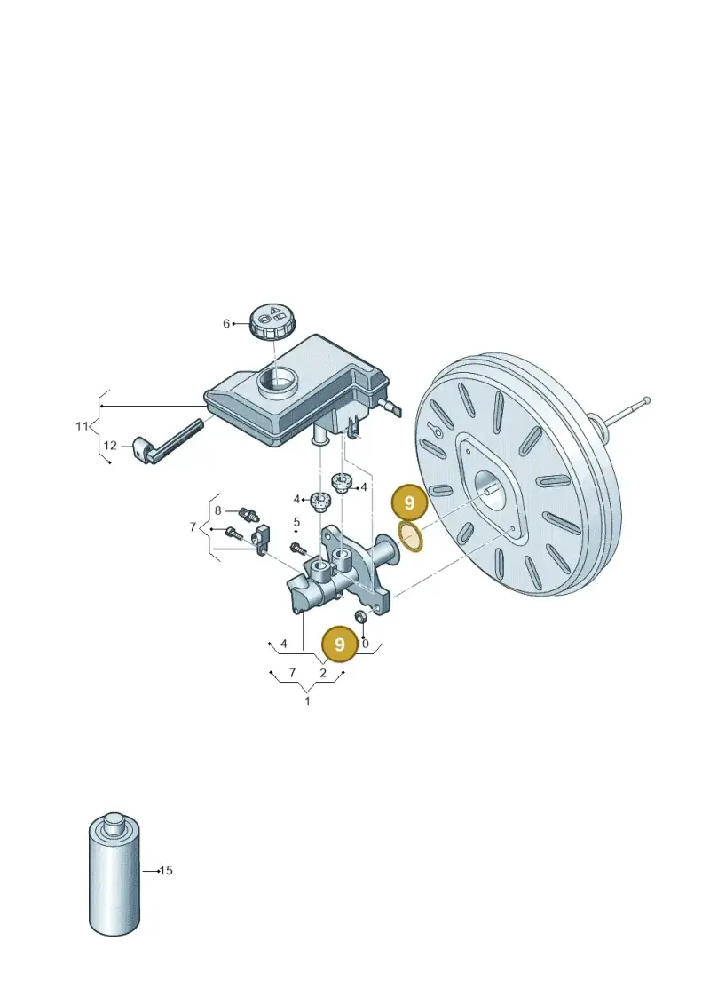 8K0611243B — SEAT Arona FR (2017-) diagram 837611000, position 9