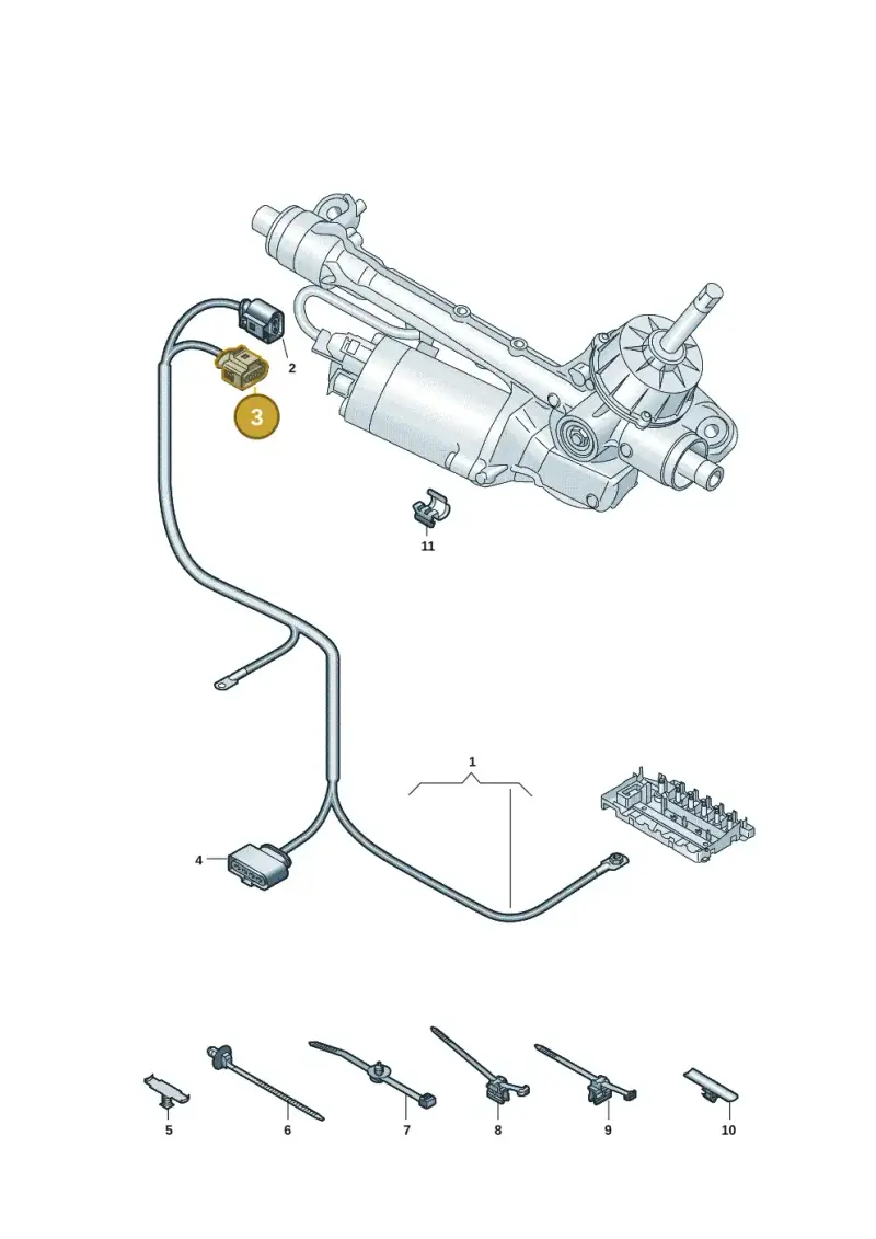 8K0973703G — SEAT Tavascan Cupra (2023-) diagram 10a971010, position 3