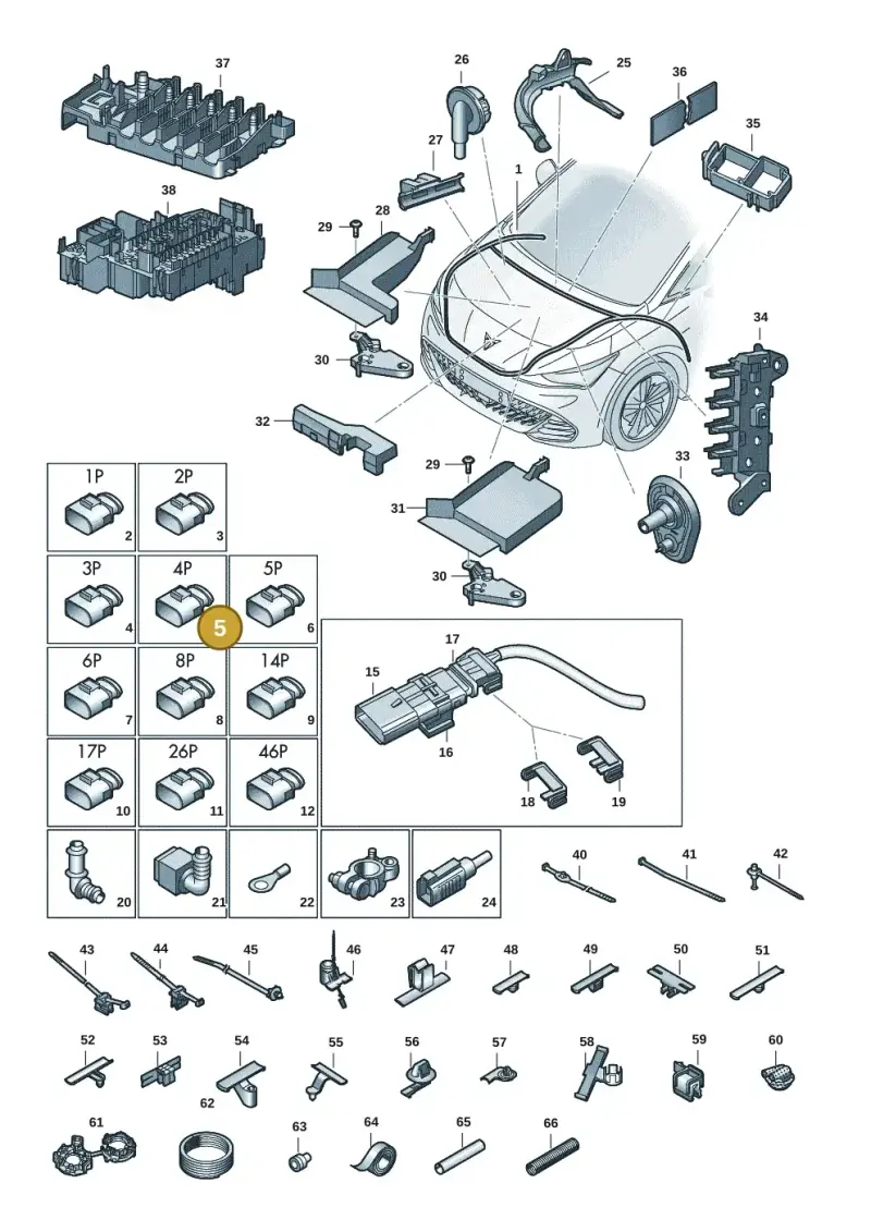 8K0973724 — SEAT EBoost CUPRA (2021-) diagram 10s971080, position 5