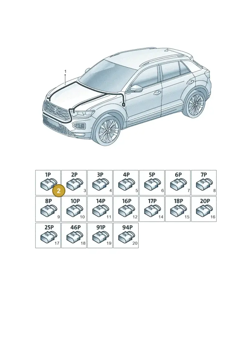 8K1971921 — SEAT Tarraco FR (2018-2024) diagram 813971800, position 2