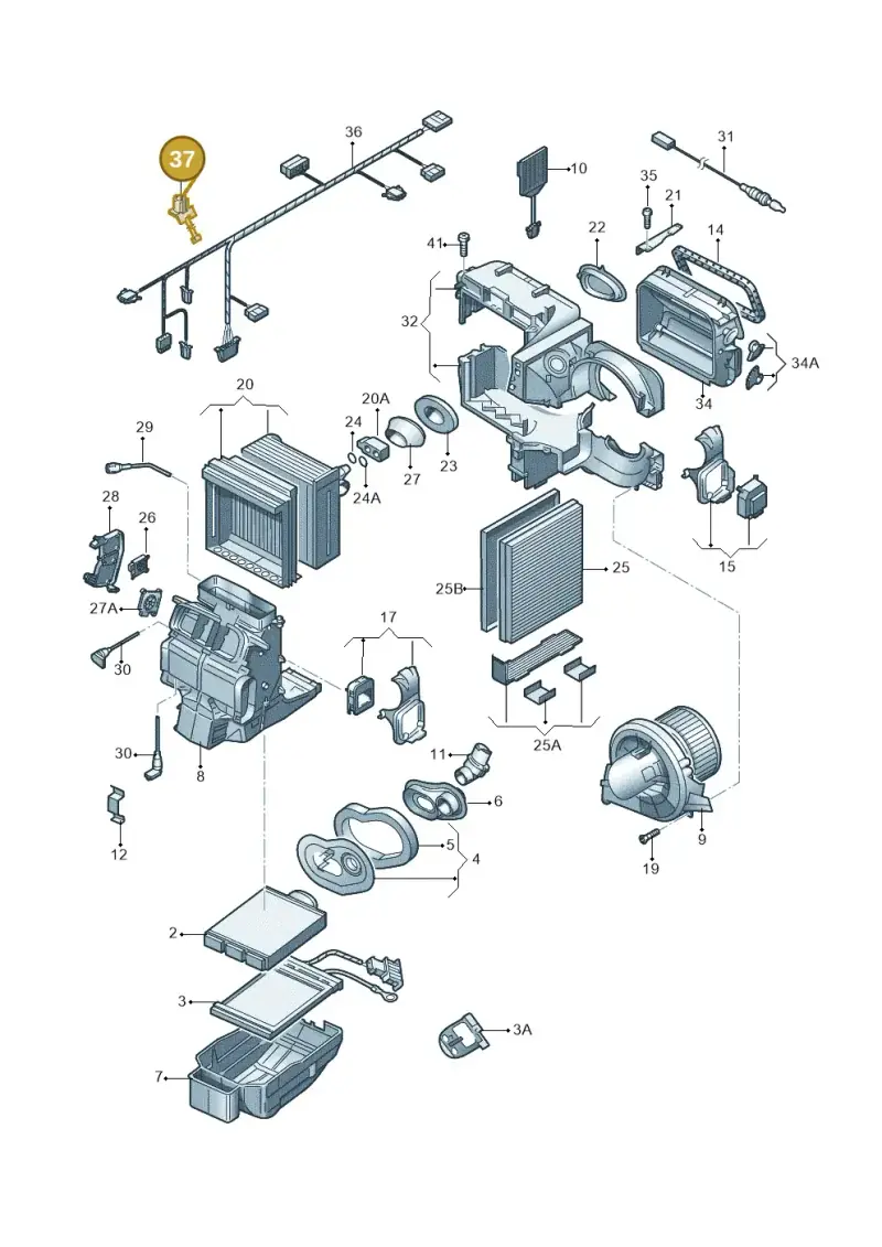 8L0971838 — SEAT Toledo Reference (2015-2019) diagram 253820200, position 37