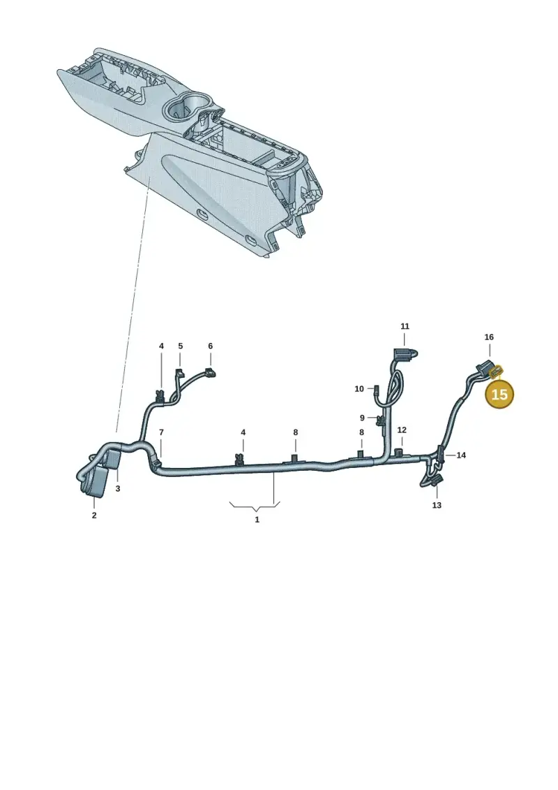8W0971636 — SEAT Tavascan Cupra (2023-) diagram 20h971030, position 15