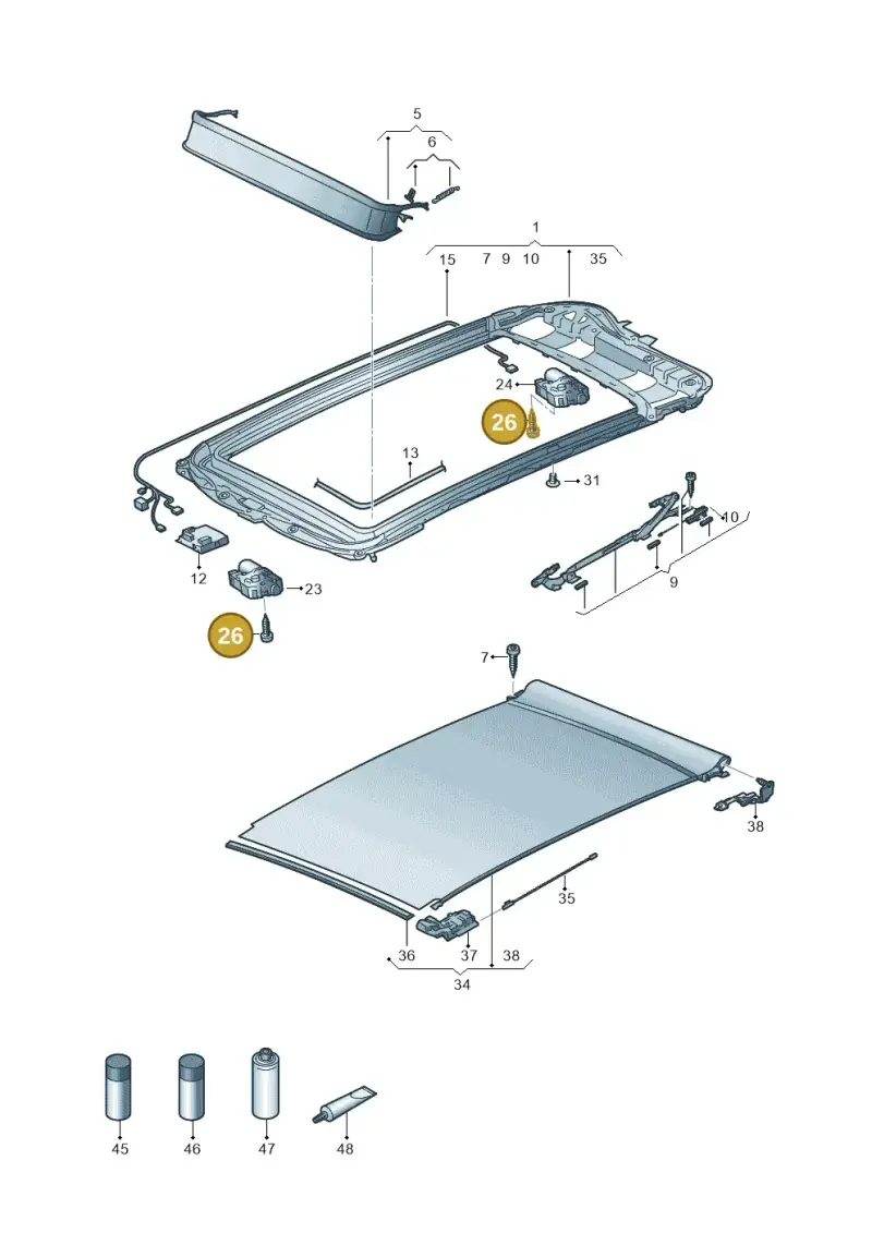 8W5898057 — SEAT Formentor TSI CUPRA (2020-) diagram 813877100, position 26