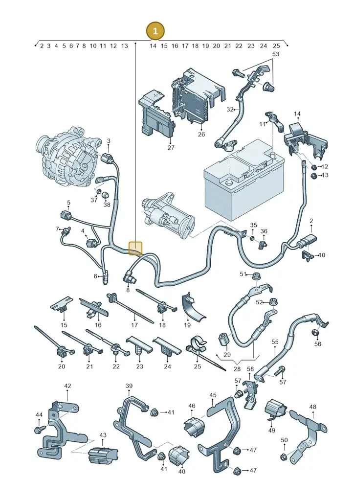8Y0971230 — SEAT Formentor TSI CUPRA (2020-) diagram 596972000, position 1