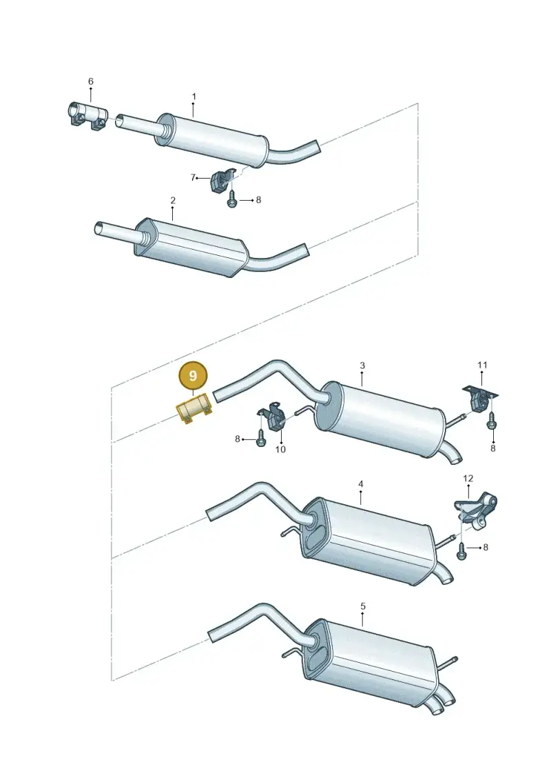 8Z0253141 — SEAT IBIZA                  06> (2005-) diagram 253253800, position 9