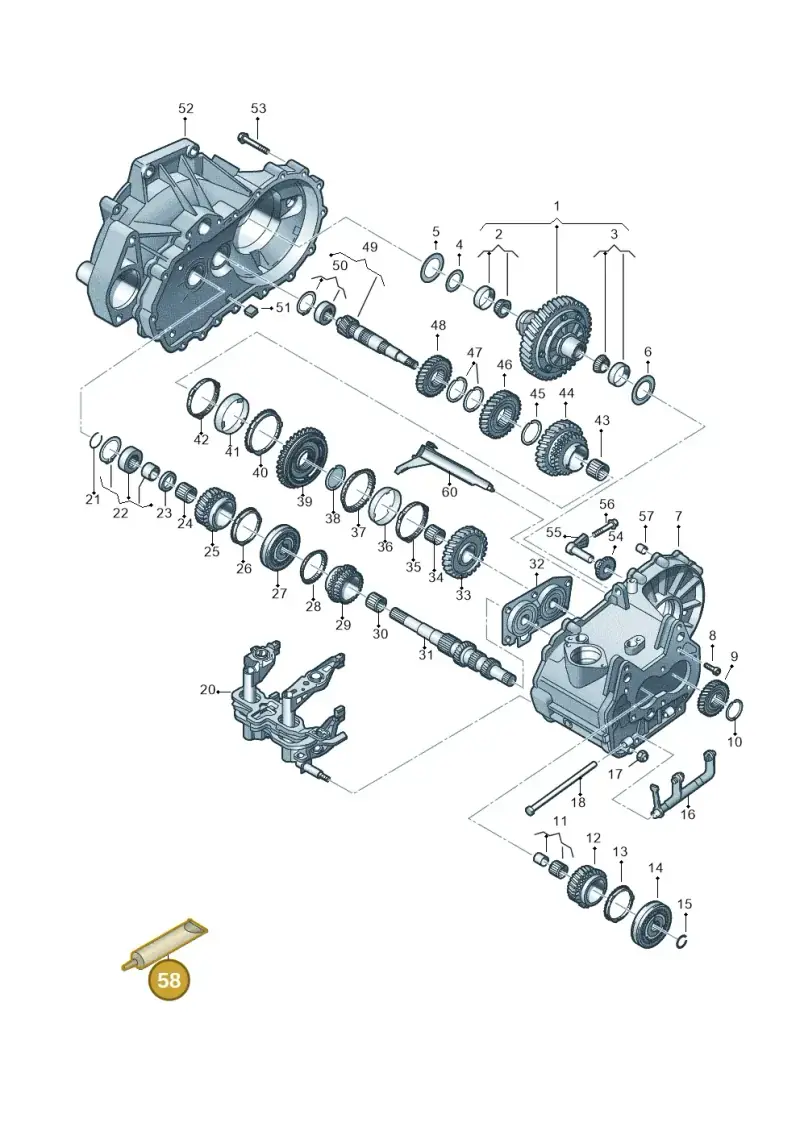 AMV18820003 — SEAT Arona FR (2017-) diagram 837305030, position 58