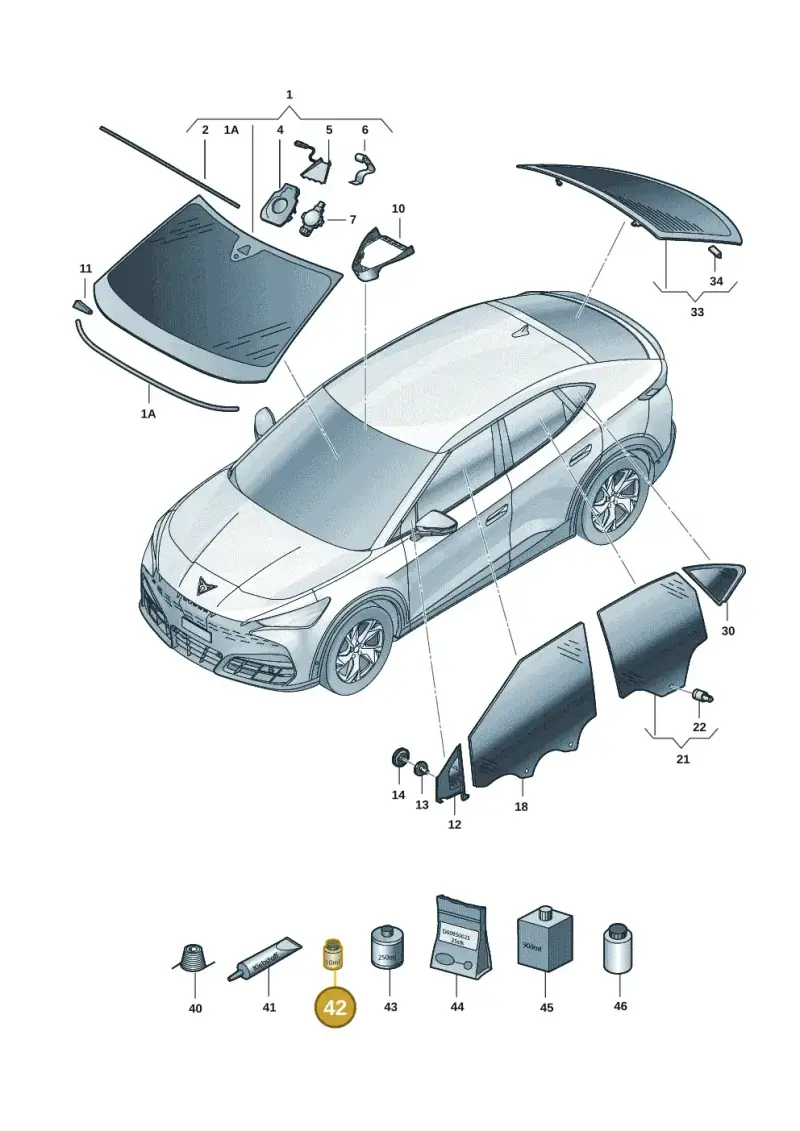 D00920002 — SEAT Tavascan Cupra (2023-) diagram 20h845000, position 42